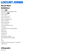 Tablet Screenshot of locustjones.com